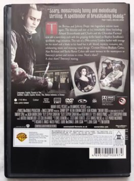 Sweeney Todd The Damon Barbe of Fleet Street English Movie DVD