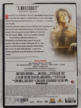 Sylvester Stallone Rocky Movie Dvd