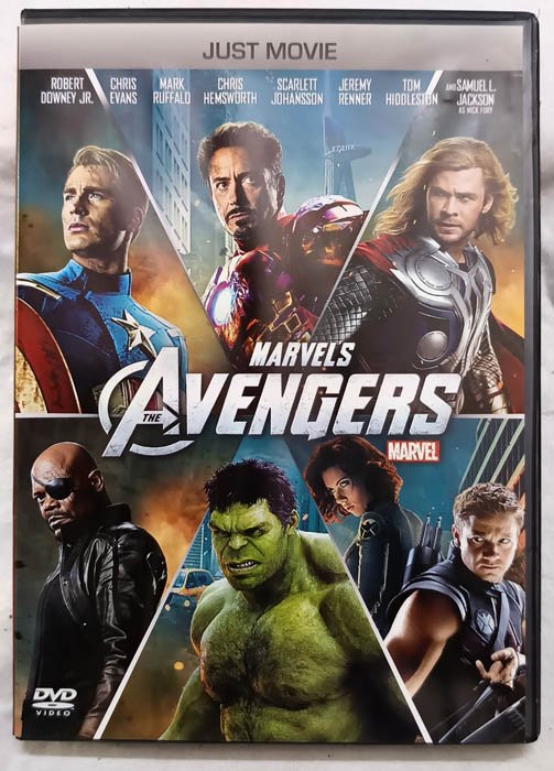 The Avengers English Movie DVD