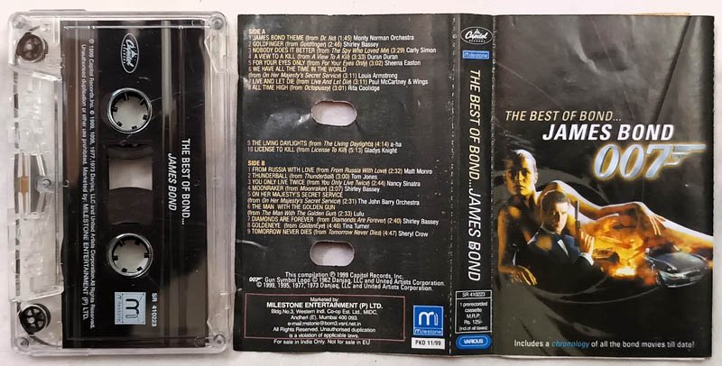 The Best of Bond James Bond 007 Audio Cassette