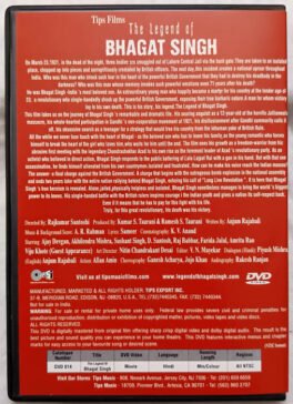 The Legend of Bhagat Singh Hindi Movie Dvd