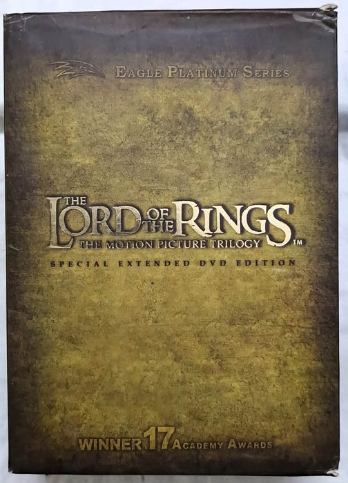 The Lord of The Rings English Movie DVD...