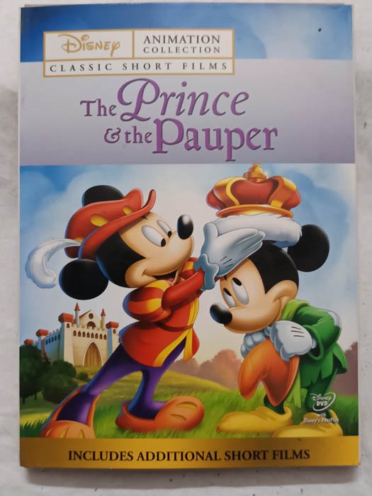 The Prince and the Pauper English Animation Movie DVD
