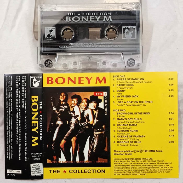 The Star Collection Boney M Audio Cassette