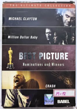 The Ultimate Collection Michael Clayton-Million Dollo Baby-Crash-Babel English Movie DVD