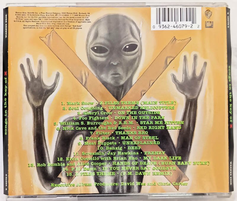 The X Files Album Audio cd.