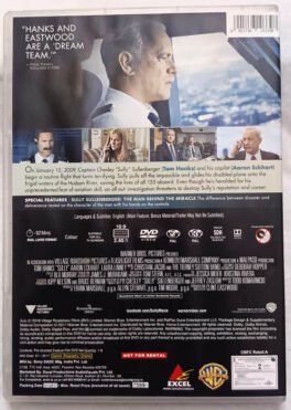 Tom Hanks Sully English Movie DVD