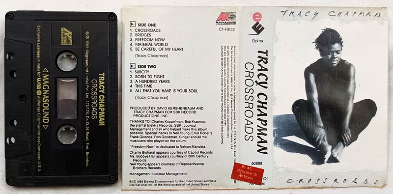 Tracy Chapman Crossroads Audio Cassette