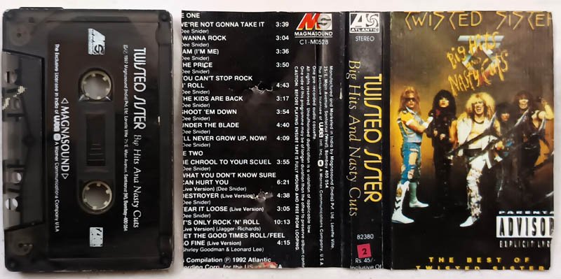 Twisteo Sister Big Hits and Nasty Cuts Audio Cassette