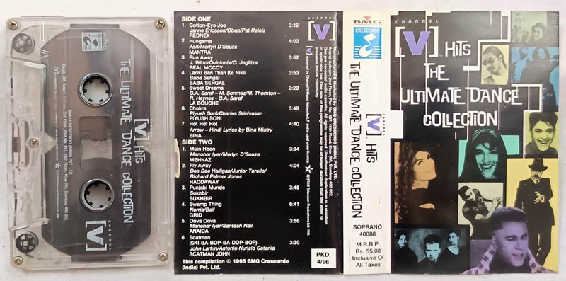 V Hits The Ultimate Dance Colletion Audio Cassette