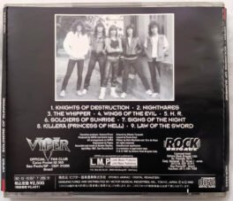Viper Soldiers of Sunrise Audio cd