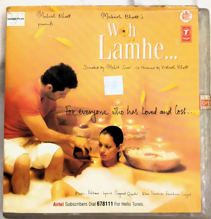 Woh Lamhe Hindi Audio Cd By Pritam