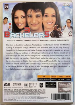 3 Bachelors Hindi Movie Dvd