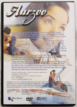 Aarzoo Hindi Movie Dvd
