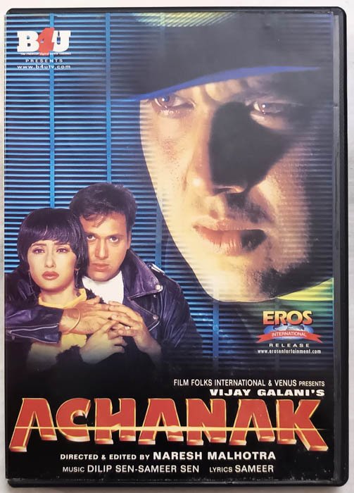 Achanak Hindi Movie Dvd
