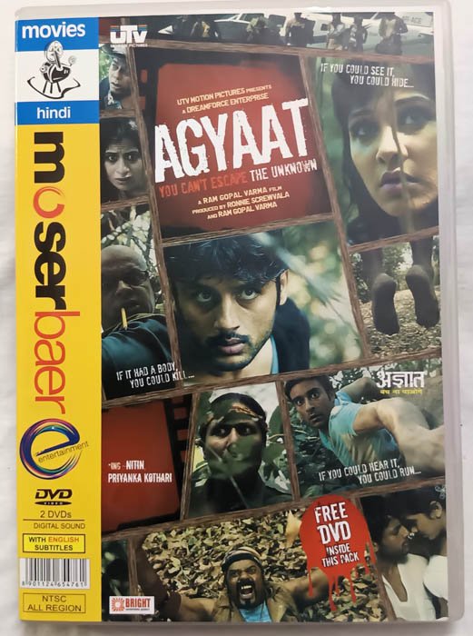 Agyaat Hindi Movie DVD