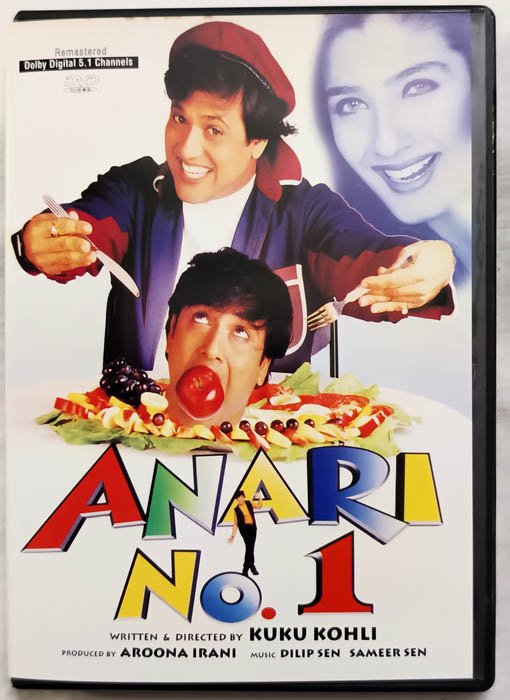 Anari No.1 Hindi Movie Dvd