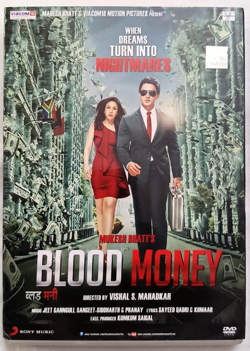 Blood Money Hindi Movie DVD