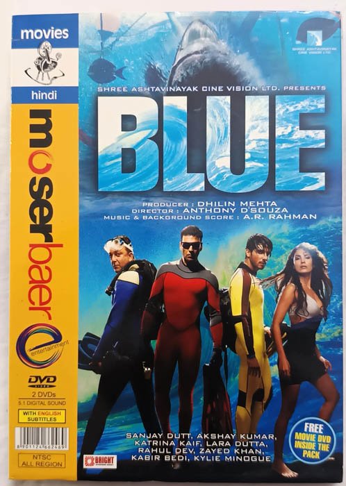 Blue Hindi Movie DVD
