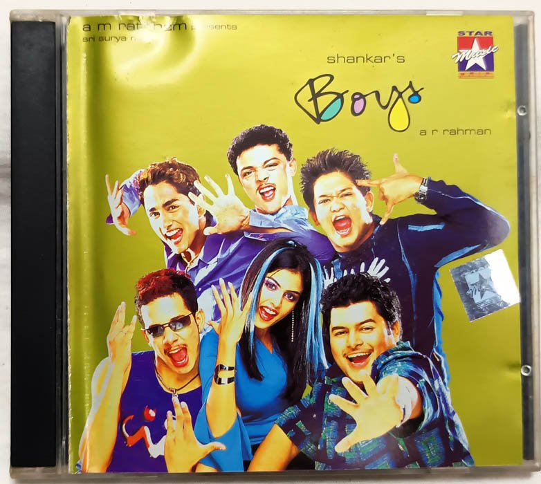 Boys Tamil Movie Soundtrack Audio CD A.R. Rahman Hits