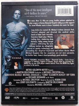 Coma English Movie Dvd