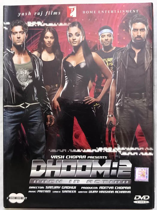 Dhoom 2 Hindi Movie Dvd