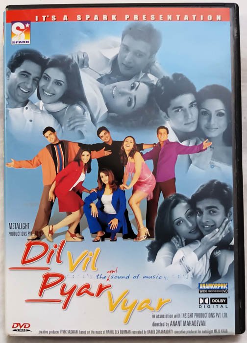 Dil Vil Pyar Vyar Hindi Movie Dvd