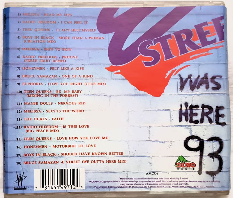 E Street the music Audio cd.