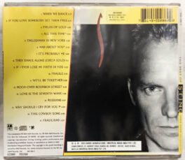 Fields of Gold – The Best of Sting 1984-1994 Audio Cd