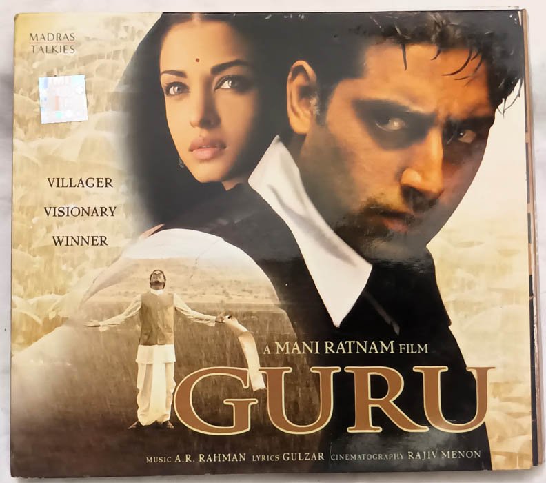 Guru Hindi Audio Cd By A.R.Rahman