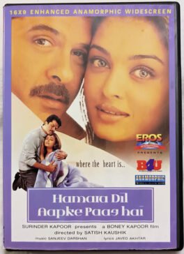 Hamara Dil Aapke Paas Hai Hindi Movie Dvd