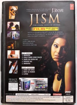 Jism Hindi Movie Dvd