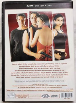 Jurm Hindi Movie Dvd