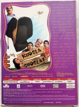Khosla Ka Ghosla Hindi Movie DVD