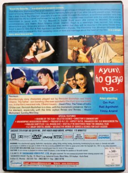 Kyun Ho Gaya Na Hindi Movie Dvd