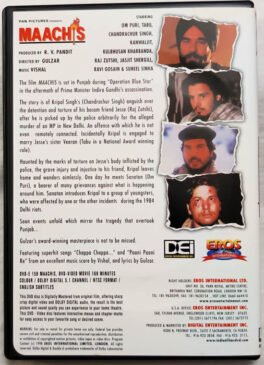 Maachis Hindi Movie Dvd