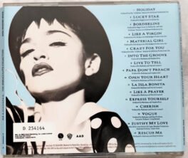 Madonna The Immaculate Collection Audio Cd