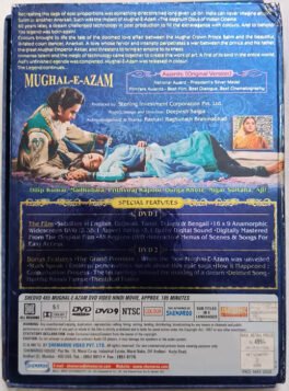 Mughal-E-Azam Hindi Movie Dvd