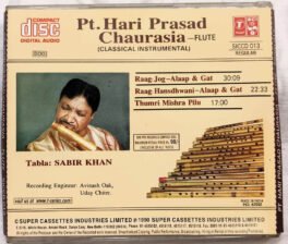 PT Hari Prasad Chaurasia Flute Audio cd