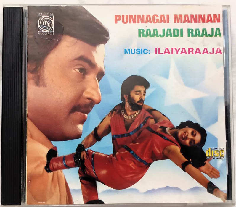 Punnagai Mannan-Raajadi Raaja Tamil Audio Cd By Ilaiyaraaja