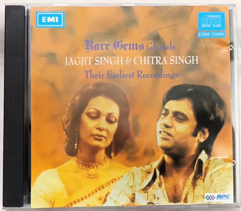Rare Gems Ghazals Jagjit Singh-Chitra Singh Their Earliest Recordings Hindi Audio Cd