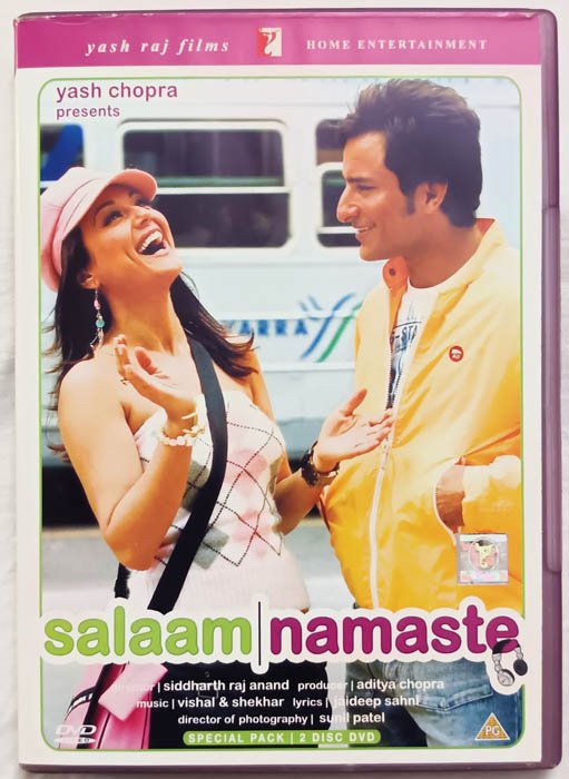 Salaam Namaste Hindi Movie Dvd