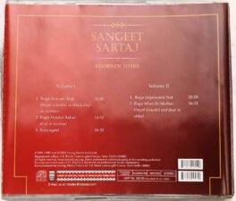 Sangeet Sartaj Bhimsen Joshi Vol 1 & 2 Audio cd