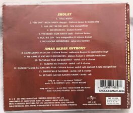 Sholay-Amar Akbar Anthony Hindi Audio Cd