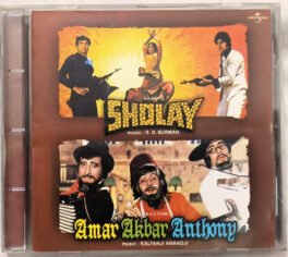 Sholay-Amar Akbar Anthony Hindi Audio Cd