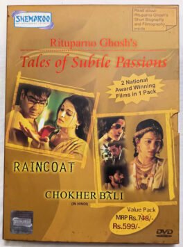 Tales of Subtle Passion Raincoat-Chokher Bali Hindi Movie Dvd