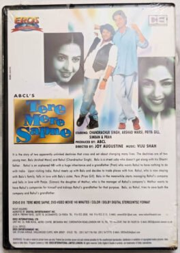 Tere Mere Sapne Hindi Movie Dvd Sealed Pack