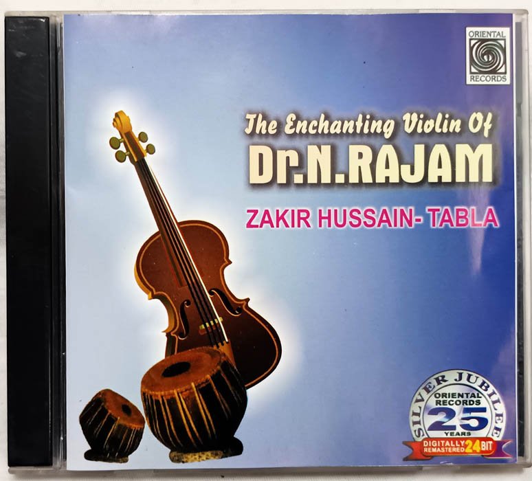 The Enchanting Violin Of Dr. N. Rajam & Zakir Hussain Tabla Audio CD
