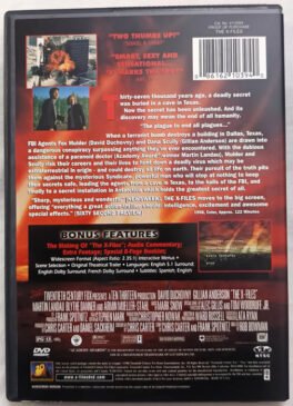 The X-Files: Fight the Future DVD