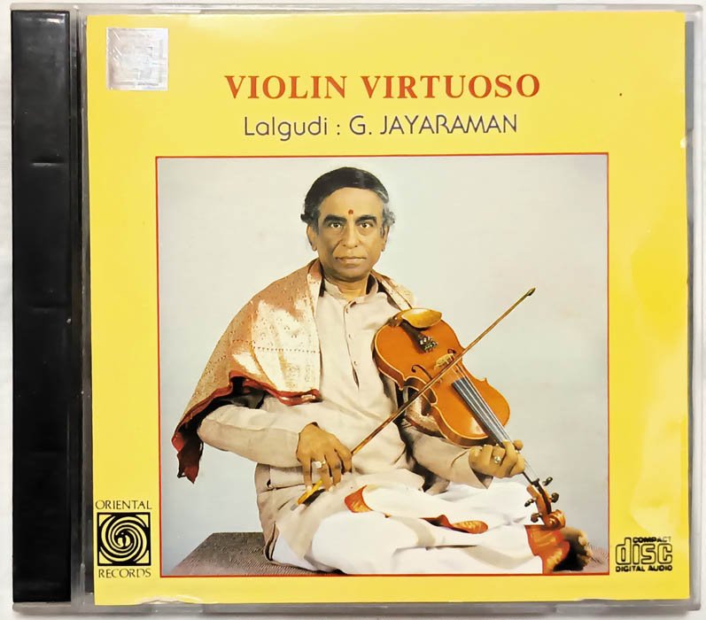 Violin Virtuoso Lalgudi G. Jayaraman Audio CD